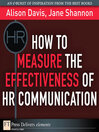How to Measure the Effectiveness of HR Communication eBook